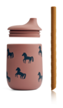 Liewood silikoni pillimuki, hevonen - Juomapullot, astiat ja aterimet - LW15019hd - 2