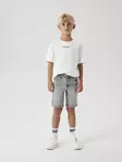 Name it lasten farkkushortsit, harmaa - Shortsit ja shortsihaalarit - name13240361lgd - 2