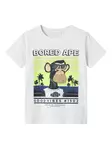 Name it lasten t-paita Bored Ape, valk. - T-paidat - name13240861cd - 1
