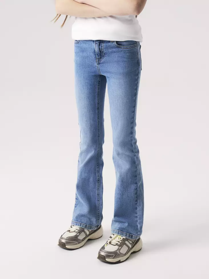 Name it lasten bootcut farkut, denim - Farkut - name13257850mbd - 1