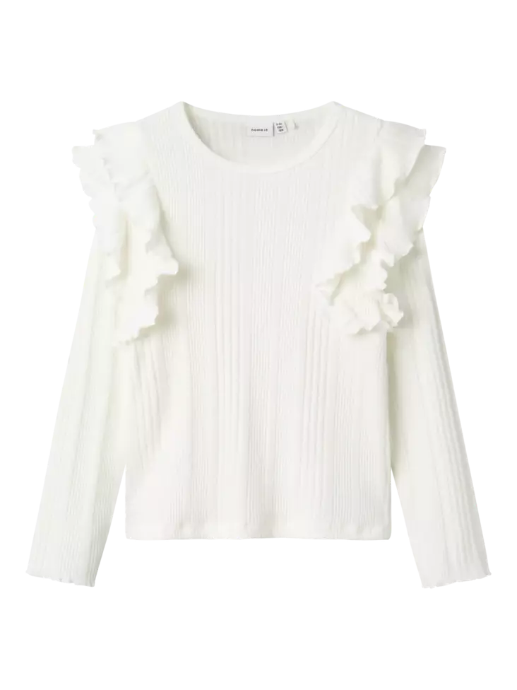 Name it lasten paita, valkoinen - Pitkähihaiset paidat - name13238685cd - 1