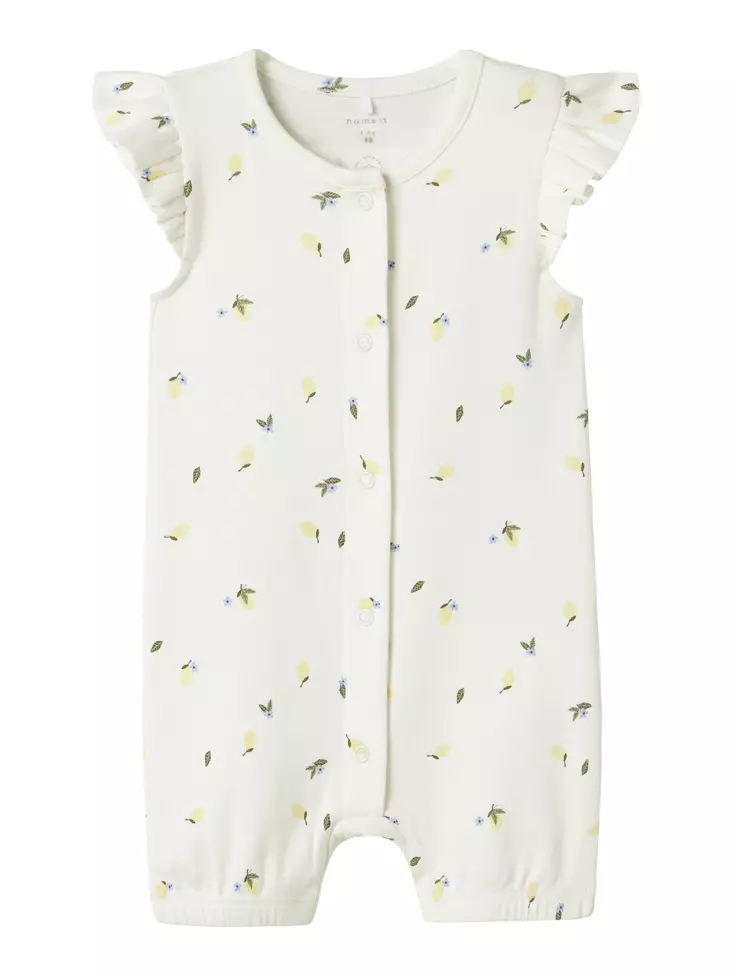 Name it vauvan kesäpuku, sitruuna - Lyhythihaiset bodyt ja kesäpuvut - name13241191cd - 1