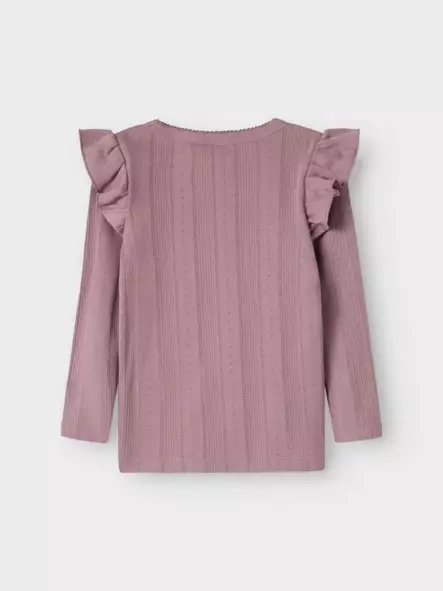 Name it lasten frillapaita, murrettu lila - Pitkähihaiset paidat - name13238724e - 2