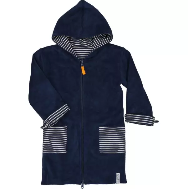 Geggamoja kylpytakki, tummansin/beige - Kylpytakit - gegnavybeige - 1