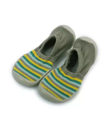 Collégien lasten tossut, raidallinen - Kerhotossut/sisäkengät - collegien413F - 1