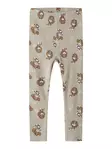 Name it Ryhmä Hau rib legginsit, beige - Legginsit - name13247139if - 1
