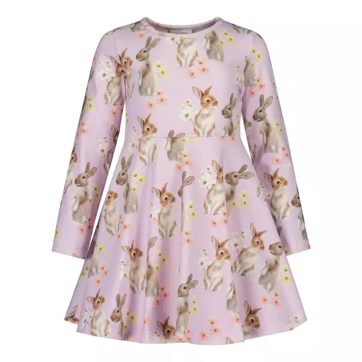 Metsola lasten PH mekko, pupu/kukka - Pitkähihaiset mekot - mets2636104420cf - 1