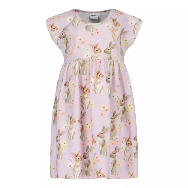 Metsola lasten LH mekko, pupu/kukka - Lyhythihaiset mekot - mets263610690cf - 1
