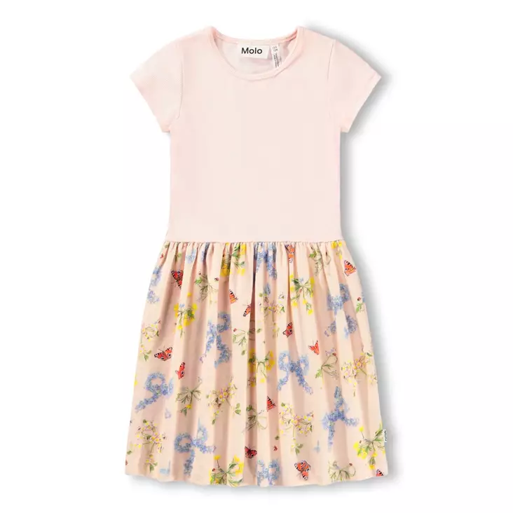 Molo lasten mekko Cissa, kukkanen - Lyhythihaiset mekot - molo2S26E135f - 1