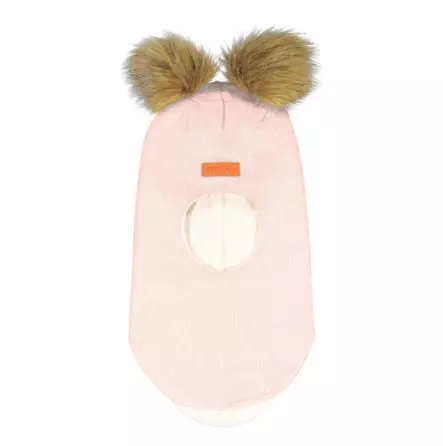 Gugguu villakypärämyssy karvatupsut, roosa - Talvipäähineet - gg250M713rg - 1
