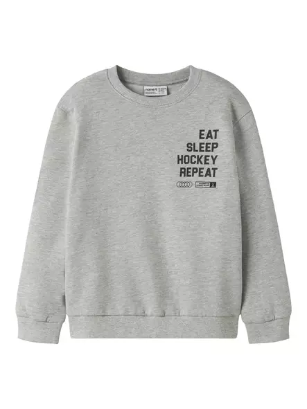 Name it collegepaita, jääkiekko harmaa - Collegepaidat - name13250419g - 2