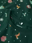 Name it lasten joulupyjama, vihreä - Yöasut - name13234977bg - 4