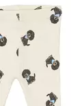 The New vauvan rib legginsit, koira valk - Legginsit - TNSB6890g - 3