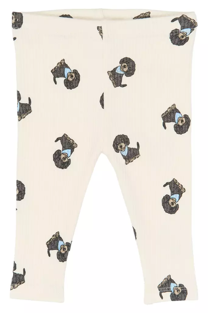 The New vauvan rib legginsit, koira valk - Legginsit - TNSB6890g - 1