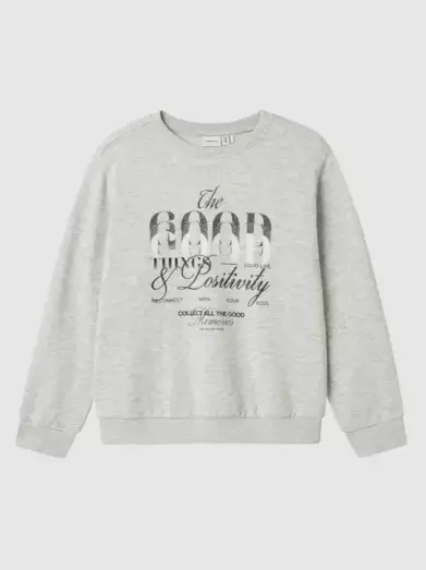 Name it lasten collegepaita, harmaa - Collegepaidat - name13238914g - 1