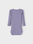 Name It vauvan rib body, tumma lila - Pitkähihaiset bodyt - name13198038h - 4