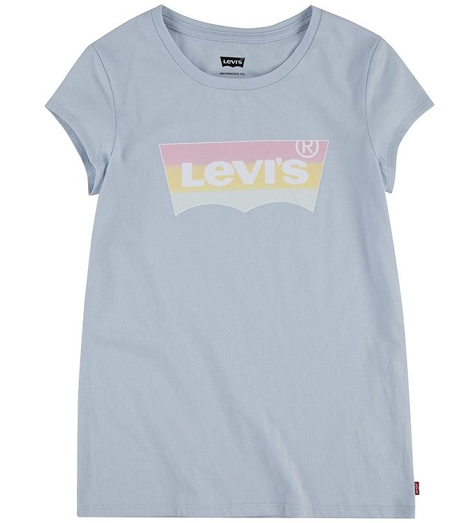 Levi's lasten logo T-paita, v.sininen - T-paidat - lev3ED482K1H - 1