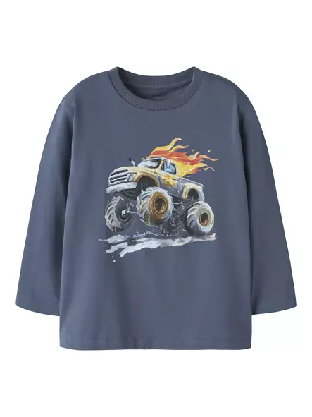 Name it lasten paita, monsteriauto - Pitkähihaiset paidat - name13257187vi - 1