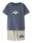 Name it T-paita+shortsit setti, auto - T-paidat - name13260307vi - 1