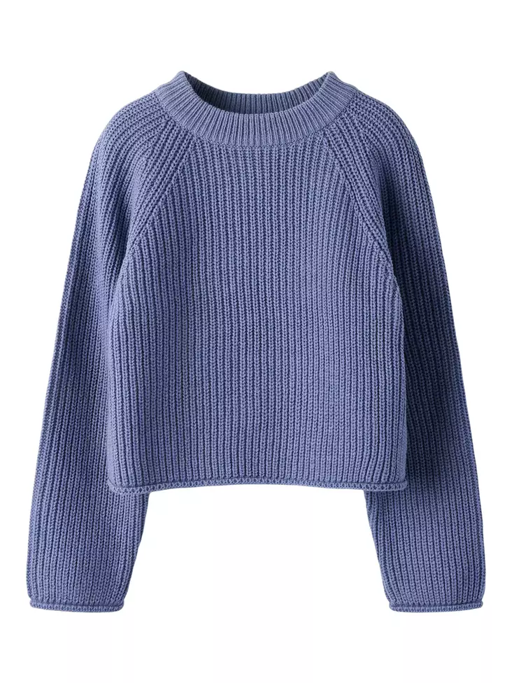 Name it lasten neulepaita, sinertävä lila - Neuleet - name13234429bi - 1