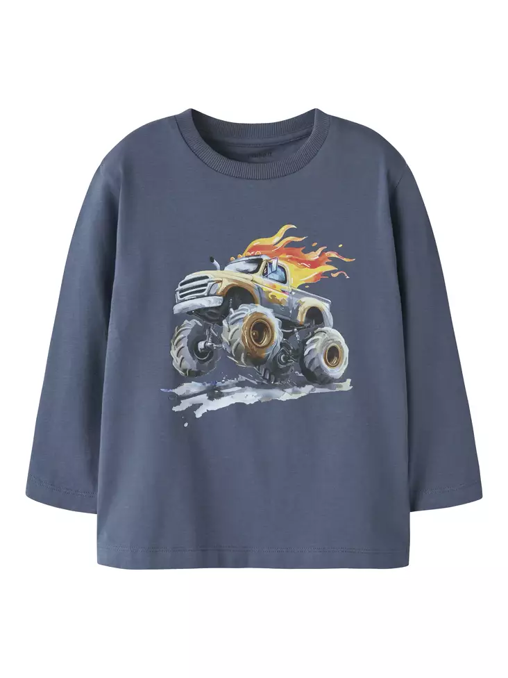 Name it lasten paita, monsteriauto - Pitkähihaiset paidat - name13257187vi - 1
