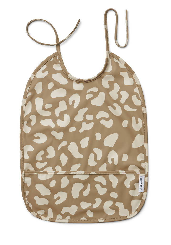 Liewood lasten ruokalappu, Leo / ruskea - Ruokalaput ja kuolaliinat - lw15067j - 1