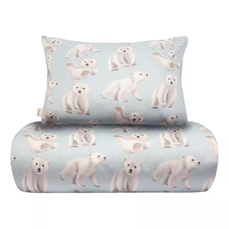 Metsola pussilakanasetti, Polar Bears - Viltit ja vuodevaatteet - metsanno1252j - 1