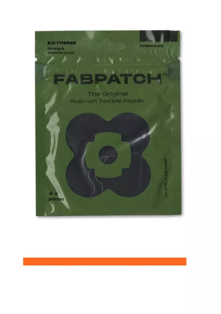 Vaatelaastaripaketti, musta - Vaatelaastarit ja heijastimet - vaateextremeblack - 1