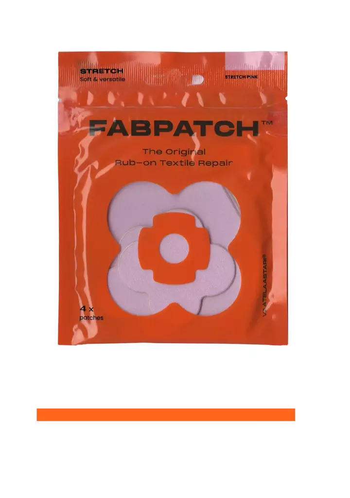 Vaatelaastaripaketti, vaalea pinkki - Vaatelaastarit ja heijastimet - vaatepink - 1