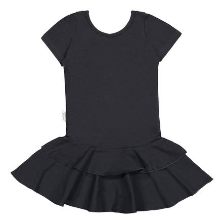 Gugguu Frilla mekko lh, musta - Lyhythihaiset mekot - gggu0219bl - 1