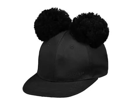 Gugguu tuplatupsu lippis, musta - Lippalakit - ggss26732bl - 1