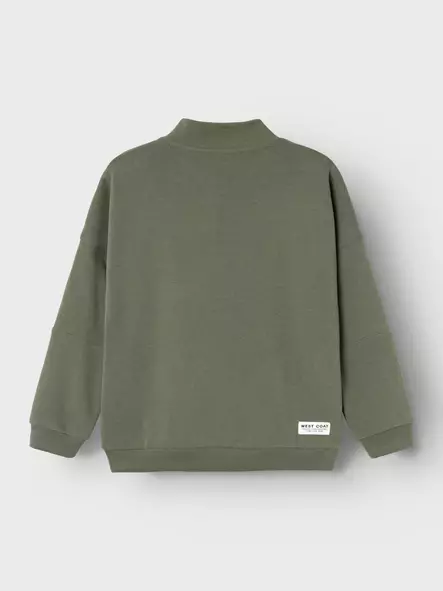 Name it lasten poolopusero, vihreä - Collegepaidat - name13234069tl - 2