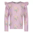 Metsola lasten paita, kukka/liila - Pitkähihaiset paidat - metss2661091000SL - 1