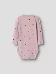 Name it vauvan rib body, lila sydän - Pitkähihaiset bodyt - name13246480bl - 3