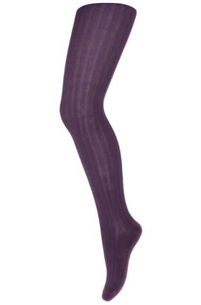 Mp lasten rib villasukkahousut, violetti - Sukkahousut - mp1012808l - 1