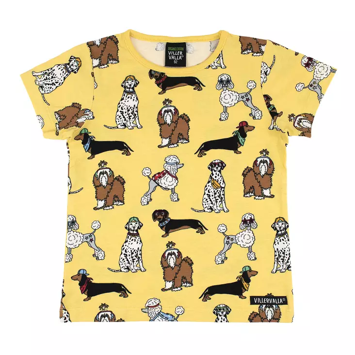Villervalla lasten T-paita, koirat - T-paidat - villers26079ml - 1