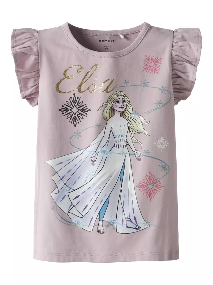 Name it Frozen T-paita, v.punainen - T-paidat - name13244833bl - 1