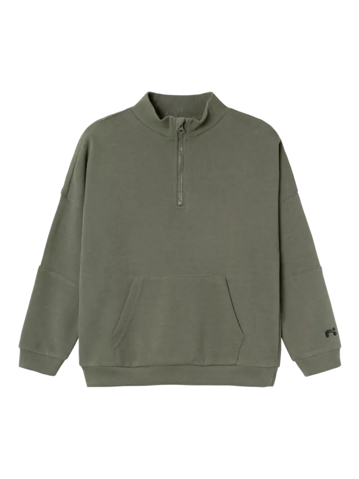 Name it lasten poolopusero, vihreä - Collegepaidat - name13234069tl - 1