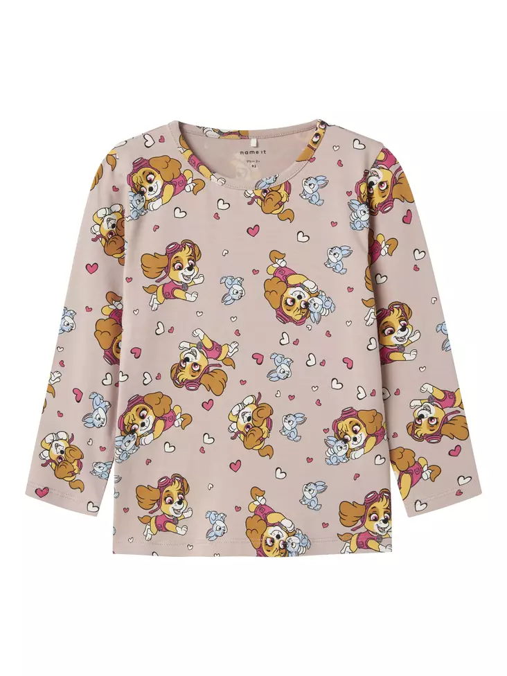 Name it Ryhmä Hau paita, vaal.punainen - Pitkähihaiset paidat - name13244893bl - 1