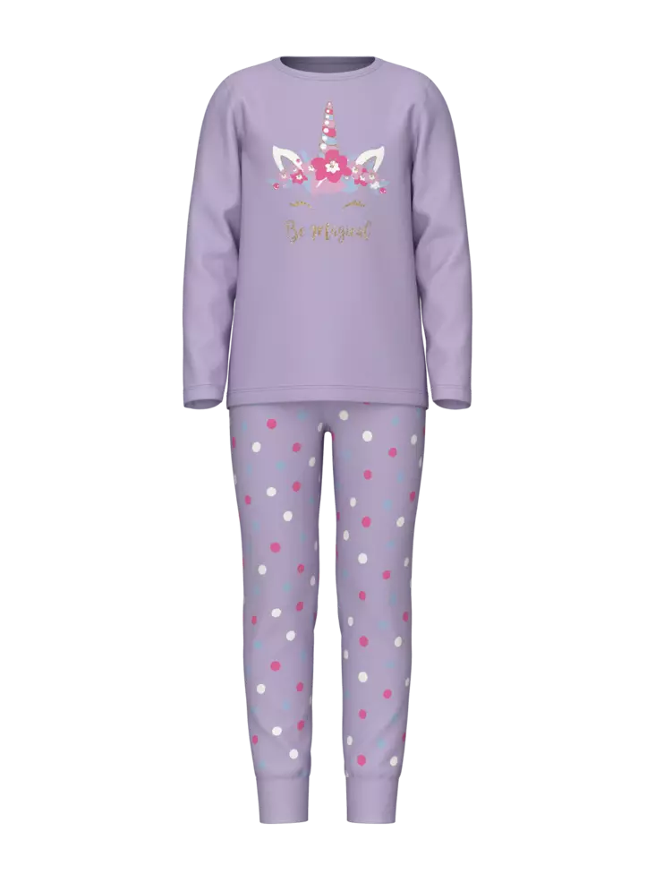 Name It yksisarvinen pyjama, laventeli - Yöasut - name13232973pl - 1