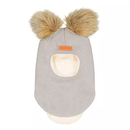 Gugguu villakypärämyssy karvatupsut, hiekka - Talvipäähineet - gg250M713mm - 1