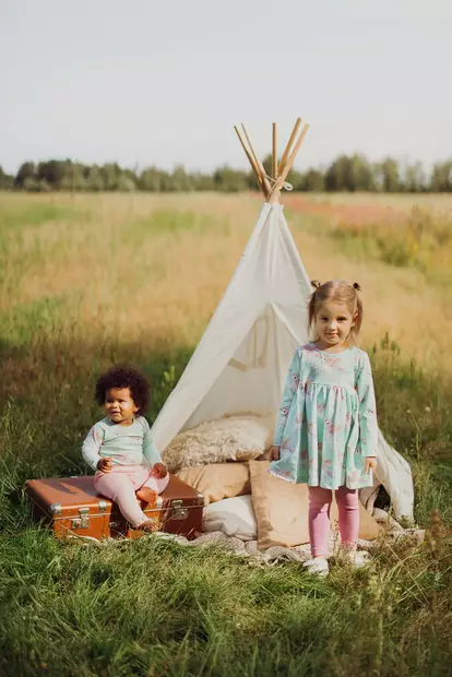 Metsola lasten mekko, yksisarvinen/minttu - Pitkähihaiset mekot - metss26244200m - 2