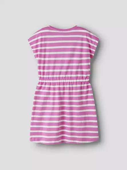 Name it lasten mekko, pinkki raita - Lyhythihaiset mekot - name13218694sm - 2