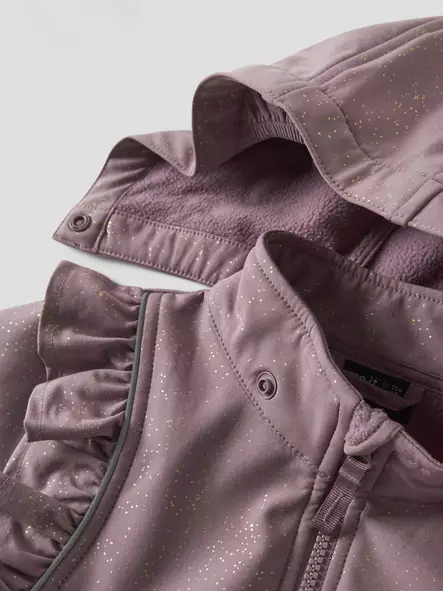 Name it softshell haalari, frilla/mauve - Välikausihaalarit - name13254811wm - 2