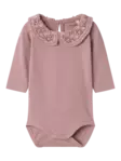 Name it vauvan pitsikaulusbody, malva - Pitkähihaiset bodyt - name13216876dm - 1