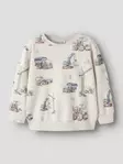 Name it lasten collegepaita, työkoneet beige - Collegepaidat - name13259290pm - 1