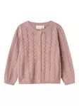 Name it lasten neuletakki, mauve - Neuleet - name13233051dm - 1