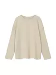 Name it lasten ohut neulepaita, beige - Neuleet - name13242018m - 1