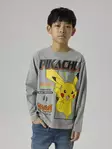 Name it lasten Pokemon paita, harmaa - Pitkähihaiset paidat - name13260042gm - 2