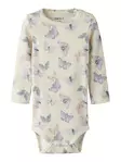 Name it vauvan rib body, perhonen - Pitkähihaiset bodyt - name13261206pm - 1